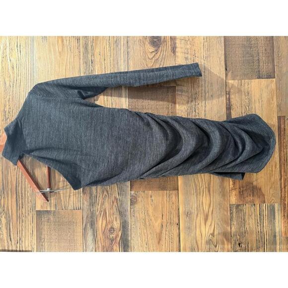 n:PHILANTHROPY Electra Asymmetrical Dark Gray Mini Dress NWT - Picture 7 of 10